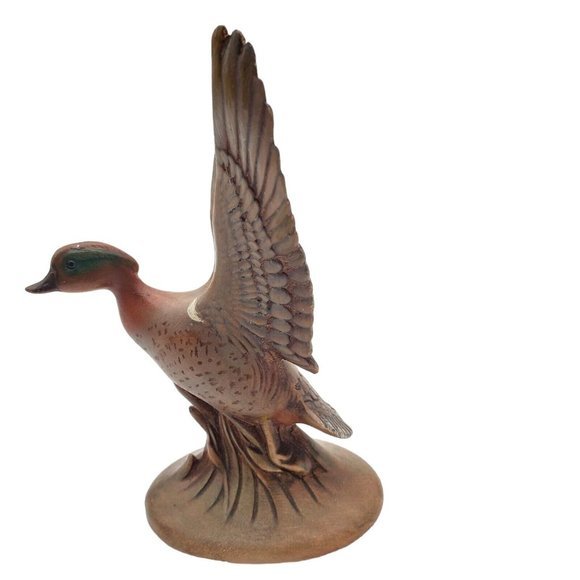 Vintage Holland Mold Male Mallard‎ Duck Figurine Statue Ceramic Hand Painted 5" - Picture 3 of 7